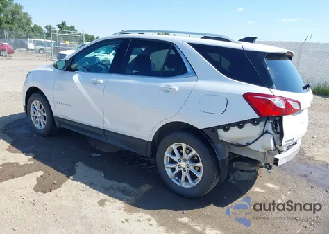 2019 Chevrolet Equinox Lt из США, поврежденный, VIN 2GNAXUEV4K6159424